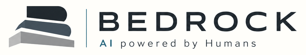BEDROCK · AI powered by Humans
